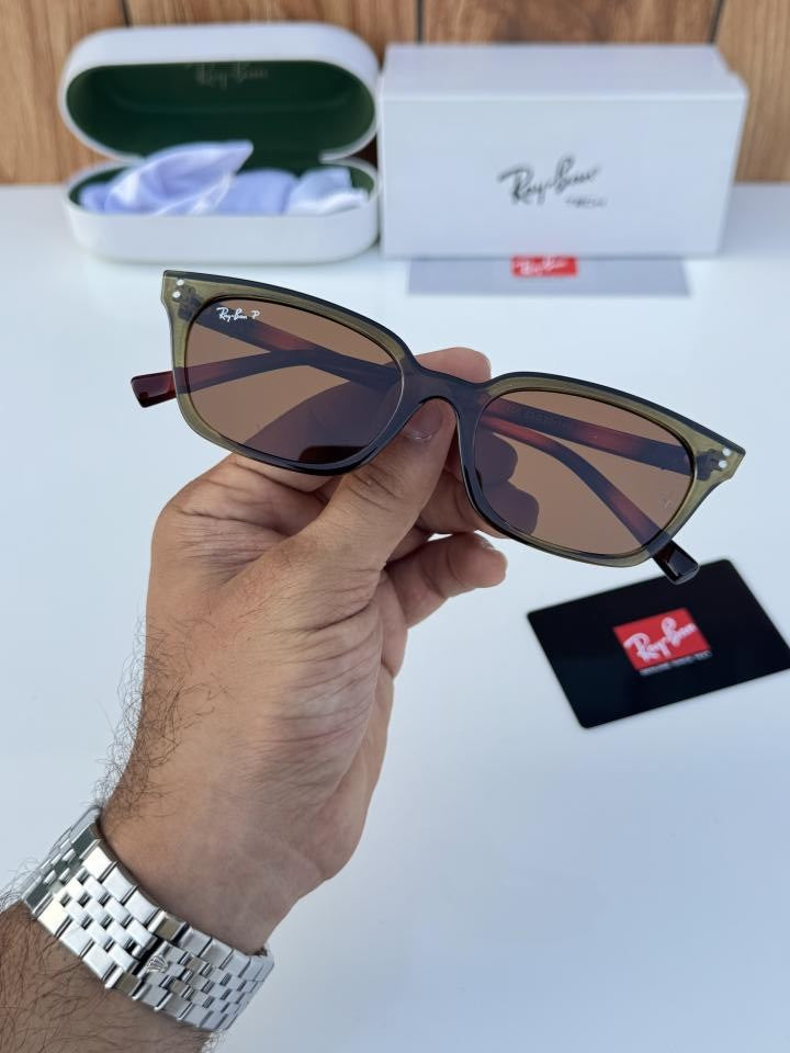 Raybann 4456 olive tiger brown