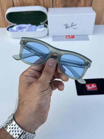 Raybann 0502 matt green blue