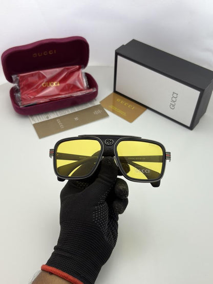 GUCCII 1295 Black Yellow